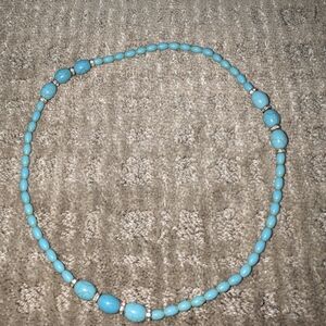 Source Unknown Turquoise Beaded Necklace